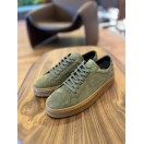 4226 Haki Nubuk Hakiki Deri Erkek Sneakers