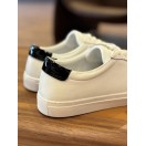 4253 Beyaz Siyah Detay Hakiki Deri Erkek Sneakers