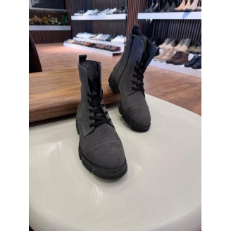 5627 Füme Nubuk Hakiki Deri Bot