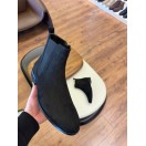 5629 Siyah Nubuk Hakiki Deri Bot