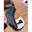 5631 Siyah Cilt Hakiki Deri Bot