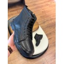 5633 Siyah Cilt Hakiki Deri Bot