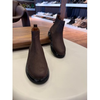 5632 Kahve Nubuk Hakiki Deri Bot