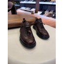 5635 Kahve Hakiki Deri Sneakers