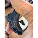 5638 Siyah Cilt Hakiki Deri Bot