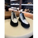 5641 Beyaz Cilt Hakiki Deri Bot