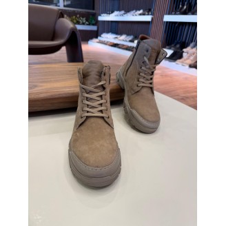 5640 Bej Nubuk Hakiki Deri Bot