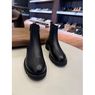 5644 Siyah Cilt Hakiki Deri Bot