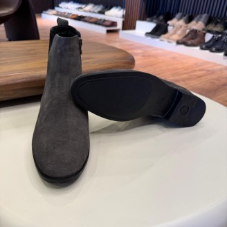 5643 Füme Nubuk Hakiki Deri Bot