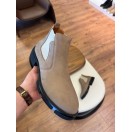 5645 Bej Nubuk Hakiki Deri Bot