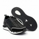 2024 Siyah Deri Hakiki Deri Erkek Sneakers