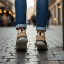 2028 Bej Nubuk Hakiki Deri Erkek Sneakers