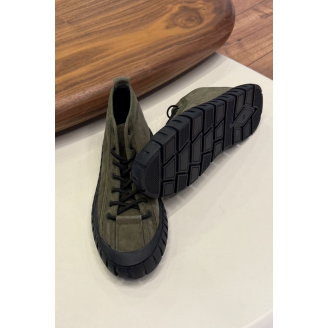 1085 Haki Nubuk Hakiki Deri Erkek Bot