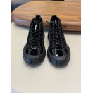 1085 Siyah Rugan Nubuk Hakiki Deri Erkek Bot