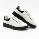 1051 Beyaz Hakiki Deri Erkek Sneakers