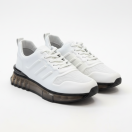 1011 Beyaz Hakiki Deri Erkek Sneakers