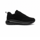 10000 Siyah Nubuk Hakiki Deri Erkek Sneakers