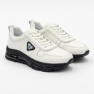 2027 Beyaz Hakiki Deri Erkek Sneakers