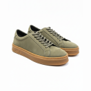 4226 Haki Nubuk Hakiki Deri Erkek Sneakers