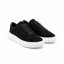 1090 Siyah Nubuk Hakiki Deri Erkek Sneakers