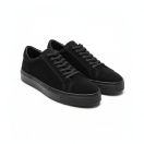 4226 Siyah Nubuk Hakiki Deri Erkek Sneakers