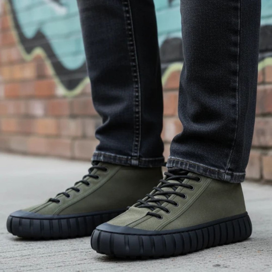 1085 Haki Nubuk Hakiki Deri Erkek Bot