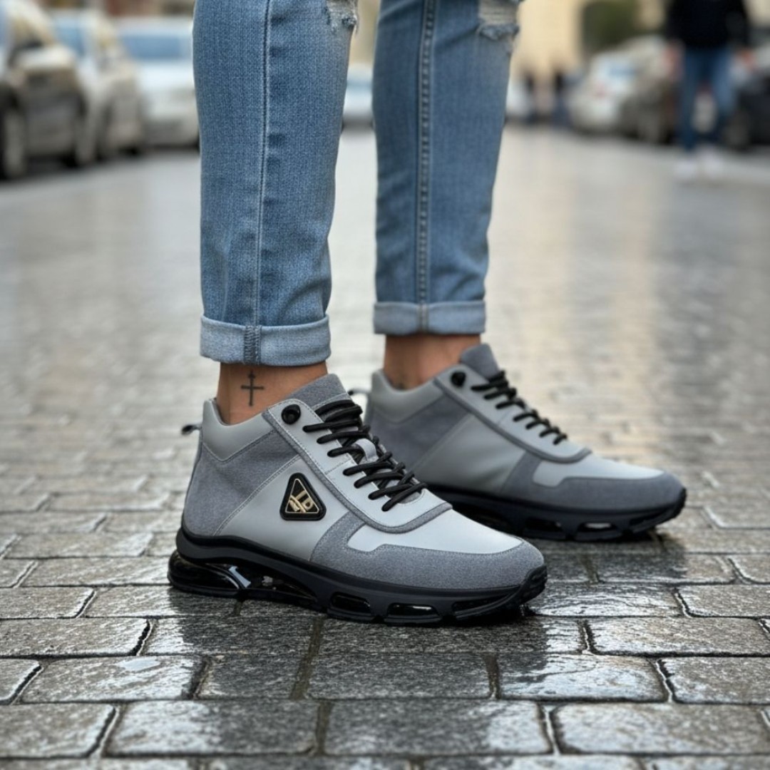 2027 Füme Nubuk Hakiki Deri Bot