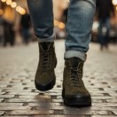 10500 Haki Süet Hakiki Deri Erkek Bot