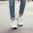 2025 Beyaz Hakiki Deri Erkek Sneakers