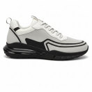 2028 Beyaz Hakiki Deri Erkek Sneakers