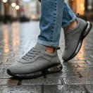 10000 Füme Balon Taban Hakiki Deri Erkek Sneakers