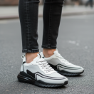 2028 Beyaz Hakiki Deri Erkek Sneakers