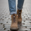 10500 Bej Süet Hakiki Deri Erkek Bot