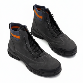 10500 Füme Süet Hakiki Deri Erkek Bot