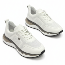 2025 Beyaz Hakiki Deri Erkek Sneakers