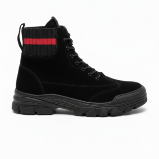 10500 Siyah Süet Hakiki Deri Erkek Bot