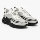 2028 Beyaz Hakiki Deri Erkek Sneakers