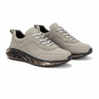 10000 Füme Nubuk Hakiki Deri Erkek Sneakers