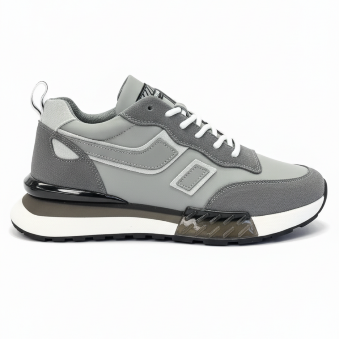 1091 Füme Hakiki Deri Erkek Sneakers