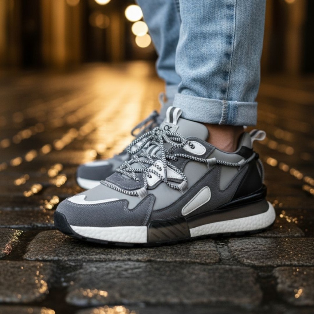 1095 Füme Hakiki Deri Erkek Sneakers