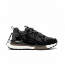 1095 Siyah Hakiki Deri Erkek Sneakers