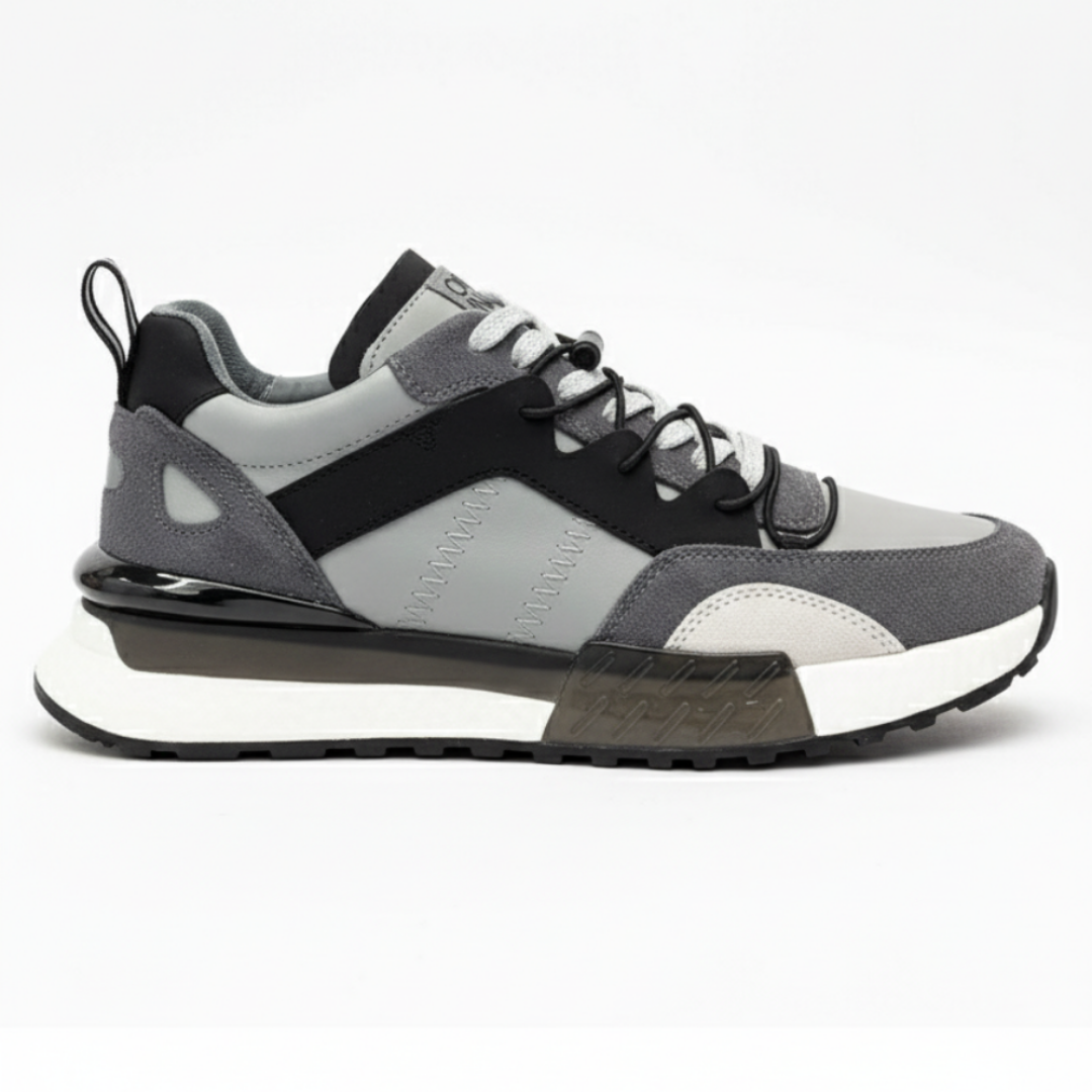 1093 Füme Hakiki Deri Erkek Sneakers