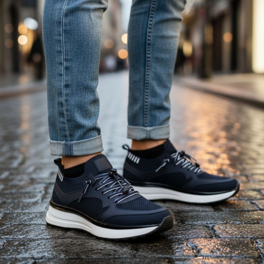 Tokyo Triko Lacivert Erkek Sneakers