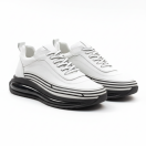 1088 Beyaz Cilt Hakiki Deri Erkek Sneakers