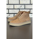 10600 Bej Nubuk Hakiki Deri Erkek Bot