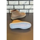 10600 Bej Nubuk Hakiki Deri Erkek Bot