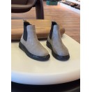 1052 Füme Nubuk Hakiki Deri Bot