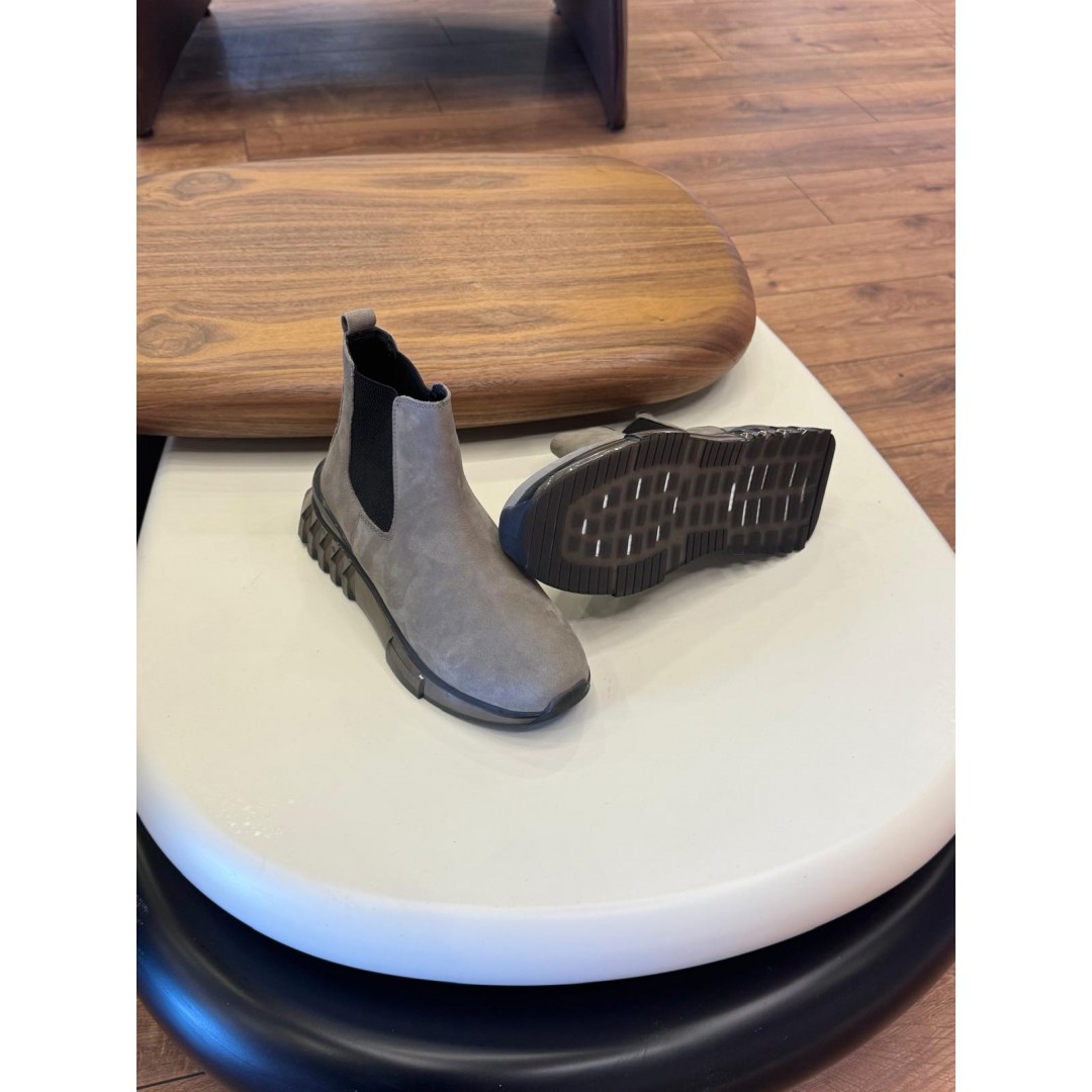 9900 Füme Nubuk Hakiki Deri Erkek Bot