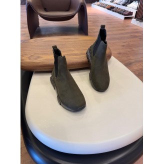 9900 Haki Nubuk Hakiki Deri Erkek Bot