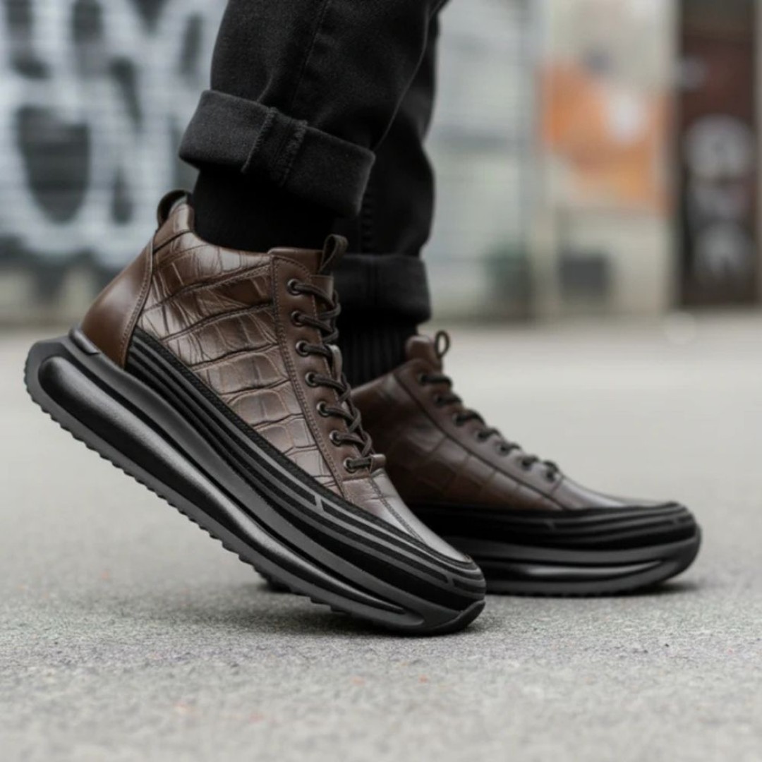 301322 Timsah Cilt Hakiki Deri Bot